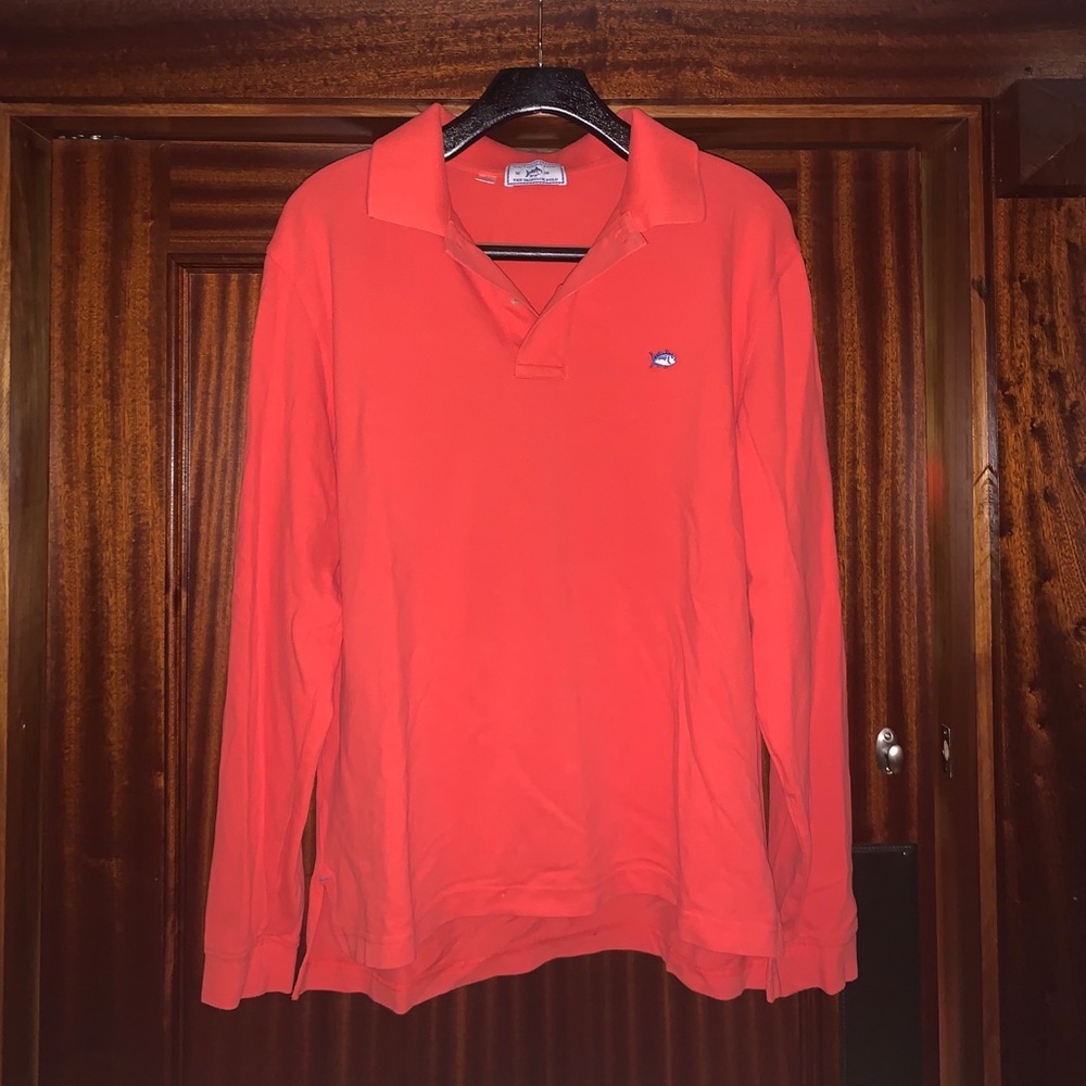 Southern Tide Long Sleeve Polo